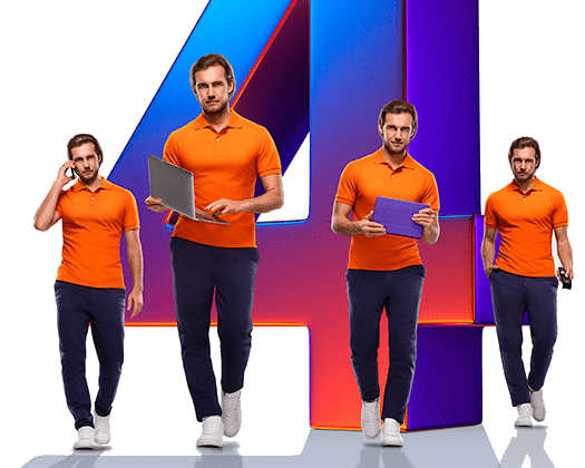 Великолепная четверка Ростелеком в&nbsp;деревня Евдокимово (Орловская область)